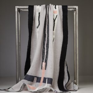 "ALL WOOL" Woollen Shawl No 1 - Image 2