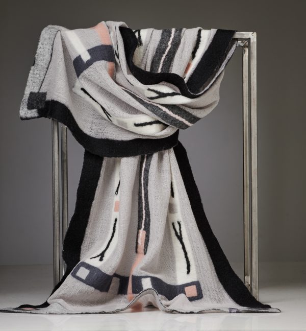 "ALL WOOL" Woollen Shawl No 1