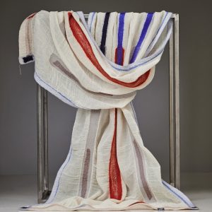 "VINTAGE" Light Organic Cotton Gauze Shawl No 14