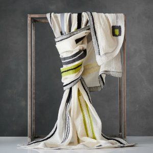"VINTAGE" Light Organic Cotton Gauze Shawl No 21